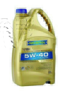Моторное масло Ravenol 4014835723559 VSI 5W-40 5 л