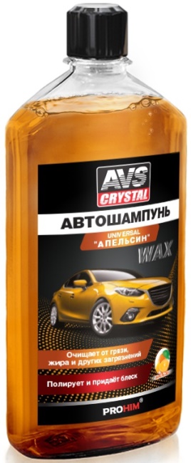 Автошампунь Универсальный (Апельсин) AVS AVK-006 (500 мл)