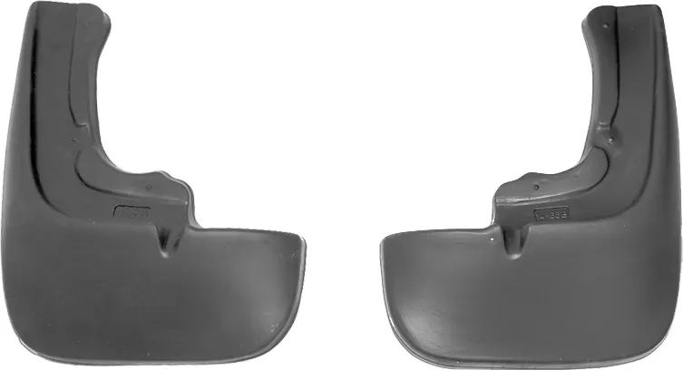 Брызговики 3D Norplast задняя пара для Citroen Jumper 2011-2020 (для авто с расширителем арок)