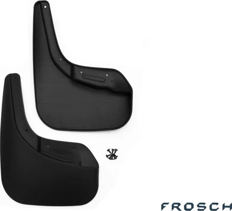 Брызговики Frosch Стандарт передняя пара для Volkswagen Touareg II рестайлинг 2015-2020