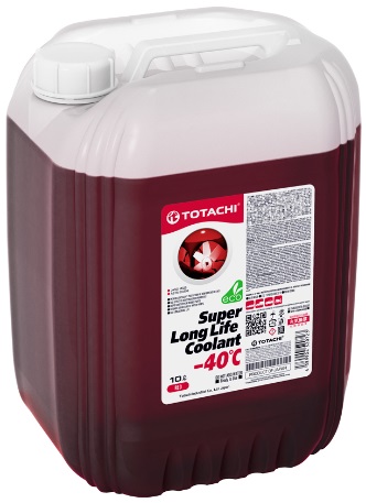 Антифриз Totachi 41810 Super LLC Red, красный, 10л