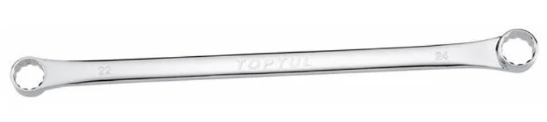 Накидной прямой супердлинный усиленный ключ Toptul AAAP1417, 14x17 мм