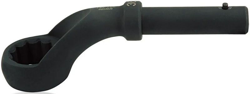 Ключ ударный накидной 45 градусов Toptul AAAV8080, 80 мм