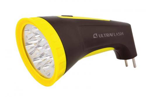 Светодиодный фонарь Ultraflash LED3815M черный/желтый