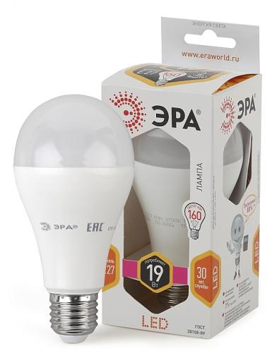 Светодиодная лампа ЭРА Б0031702 LED A65-19W-827-E27