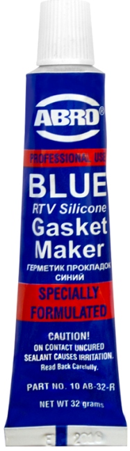Герметик прокладочный Abro 10-AB-32-R синий 32 гр