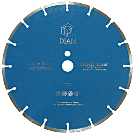 Алмазный диск по железобетону Storm DIAM 000429, 125x2.0x10x22.2 мм