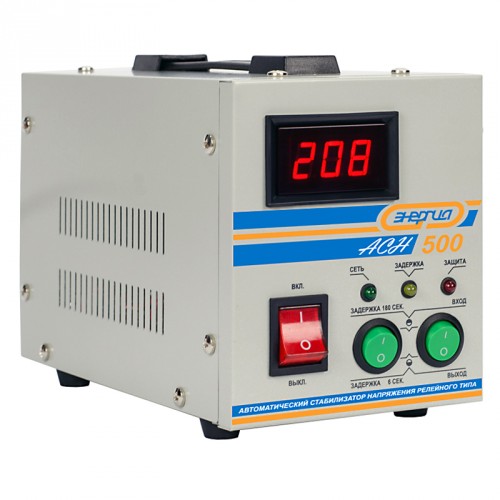 Cтабилизатор с цифровым дисплеем Энергия АСН-500 Е0101-0112 