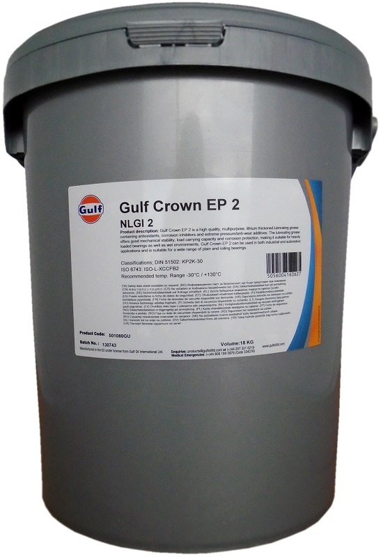 Смазка многоцелевая Gulf 501080GU Crown EP 2