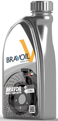 Жидкость тормозная Bravoil 46752 dot 4, BRAKE FLUID, 1л