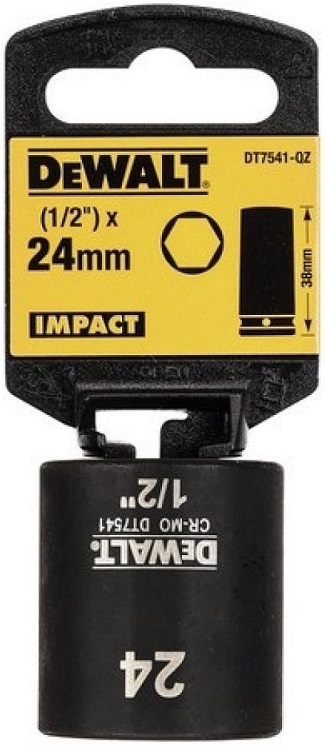 Головка ударная накидная DEWALT DT7541-QZ, 24 мм, 1/2