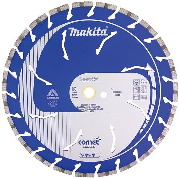 Алмазный диск Cosmos Comet Rapide Makita B-12784, 230х22.2 мм