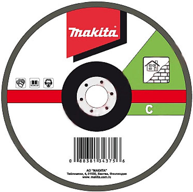 Диск лепестковый для УШМ Makita D-28363, 125х22 мм