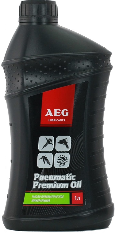 Масло пневматическое минеральное Pneumatic oil AEG 30940, 1 л