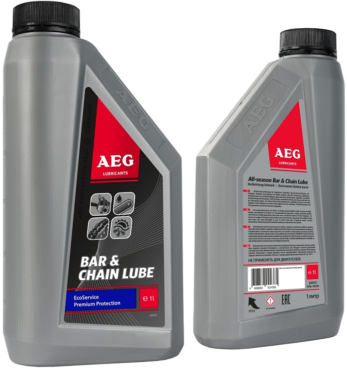 Масло цепное всесезонное Bar&Chain Lube AEG 30611, 1 л