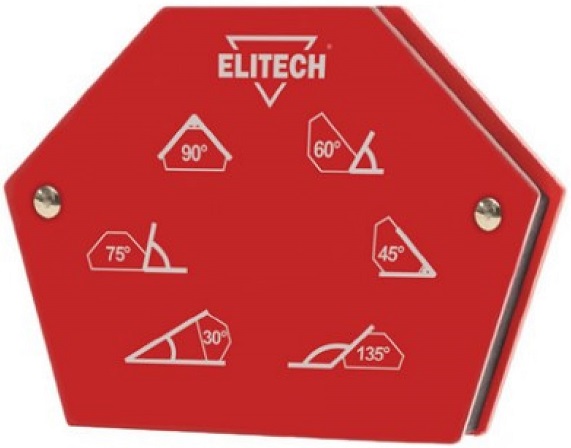 Уголок магнитный ELITECH 0606.017600 усилие до 23 кг