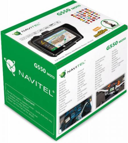 Навигатор Автомобильный GPS Navitel G550 4.3 480x272 4Gb microSD черный Navitel