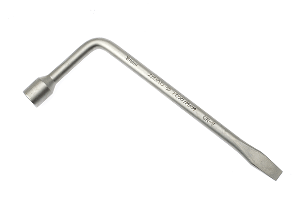 Ключ баллонный кованый L-образный Дело Техники 530022, 22 мм, L- 325 мм