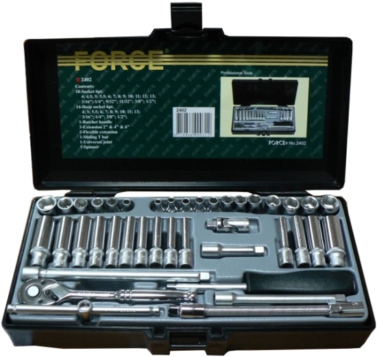 Набор инструментов Force 2402 (40 предметов)