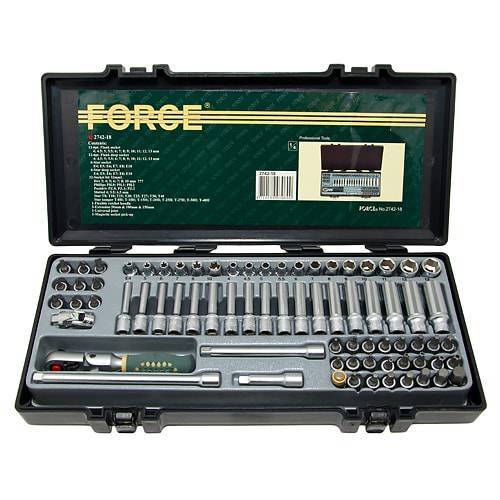 Набор инструментов Force 2742-18 (74 предмета)