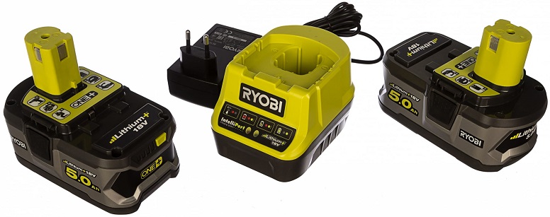 Набор Ryobi 5133003364 ONE+ RC18120-250 аккумулятор 2 штуки и зарядное устройство RC18120
