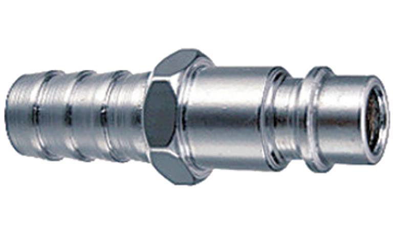 Разъемное соединение рапид (штуцер) FUBAG 180160 B елочка 6 мм с обжимным кольцом 6х11 мм, блистер