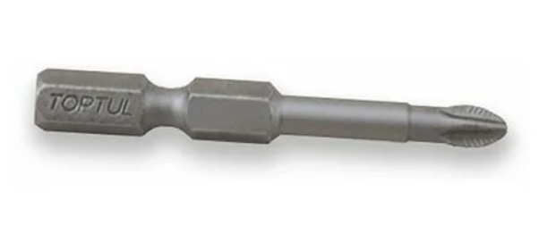 Насадка крестообразная PH2 Anti-Slip TOPTUL FSMA0802, 50 мм