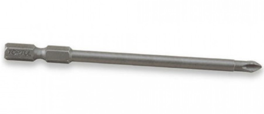 Насадка крестообразная PH2 магнитная TOPTUL FSLB0802, 100 мм