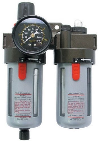 Фильтр воздушный Sumake SA-2230 с регулятором и маслораспылителем 3/8