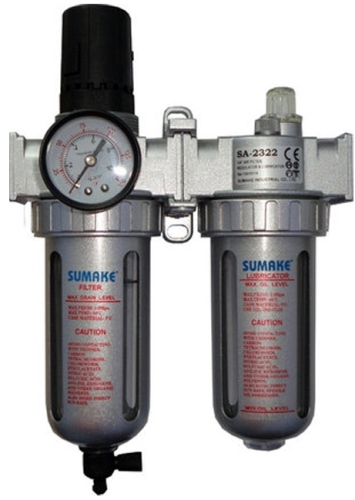 Лубрикатор SUMAKE SA-2322 1/4 (фильтр воздушный с регулятором и лубрикатором)
