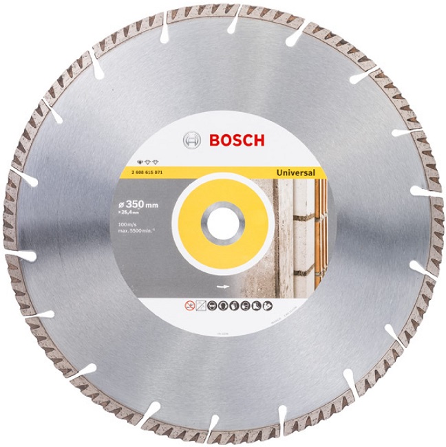 Диск алмазный Universal Bosch 2608615071, 350х25.4 мм