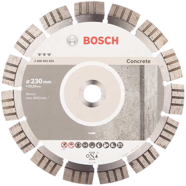 Диск алмазный по бетону Best for Concrete BOSCH 2608602655, 230х22.23 мм