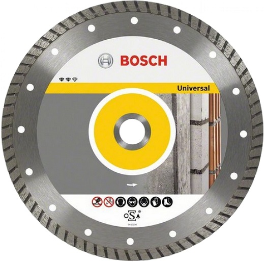 Диск алмазный отрезной Expert for Universal Turbo Bosch 2608602576, 150х22.2 мм