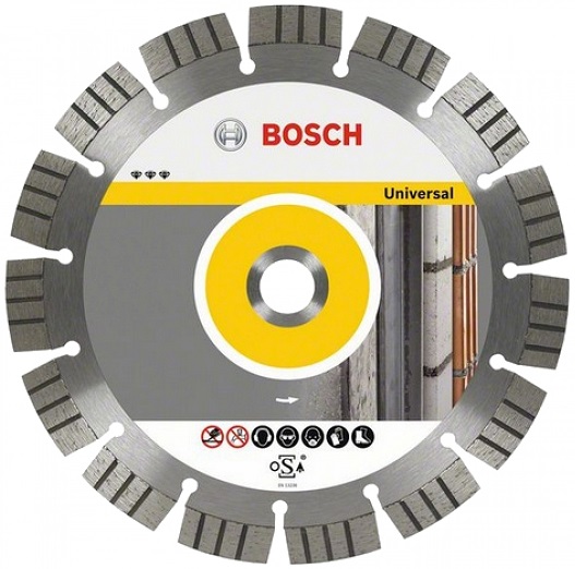 Диск алмазный отрезной Best for Universal для УШМ Bosch 2608602661, 115х22.2 мм