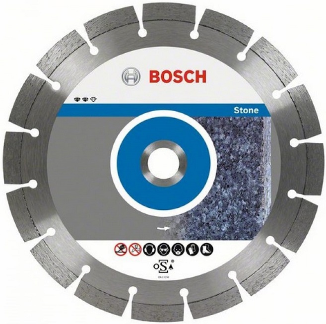 Диск алмазный отрезной Expert for Stone Bosch 2608602592, 230х22.2 мм