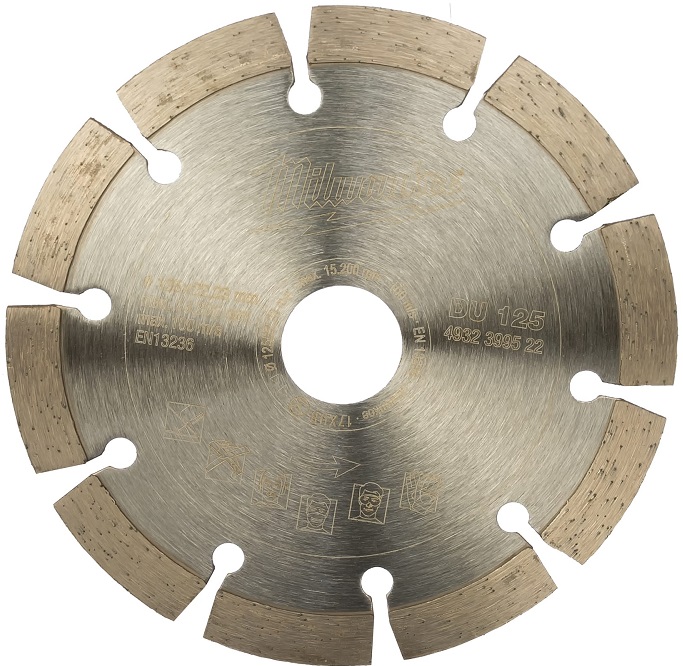 Алмазный диск DU 125 Milwaukee 4932399522, 125х22.2 мм