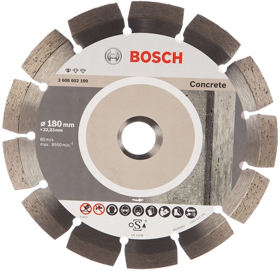 Диск алмазный по бетону Bosch 2608602199, 180х22.2 мм