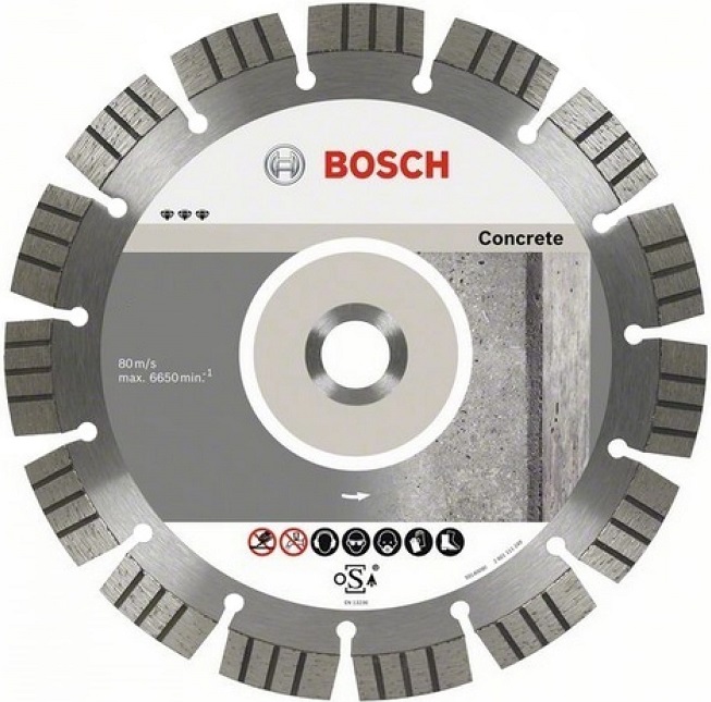 Диск алмазный Best for Concrete BOSCH 2608602651, 115х22.23 мм