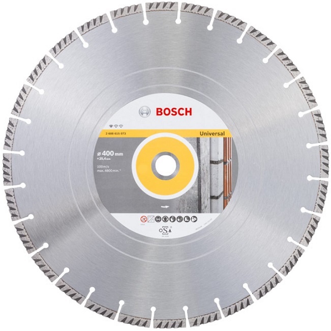 Диск алмазный Universal Bosch 2608615073, 400х25.4 мм