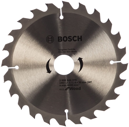 Пильный диск ECO WOOD Bosch 2608644376, 190x30 мм