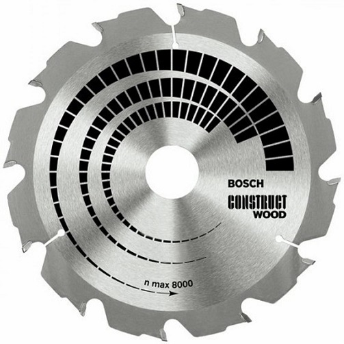 Диск пильный по строительной древесине Bosch 2608640630, 160х20 мм