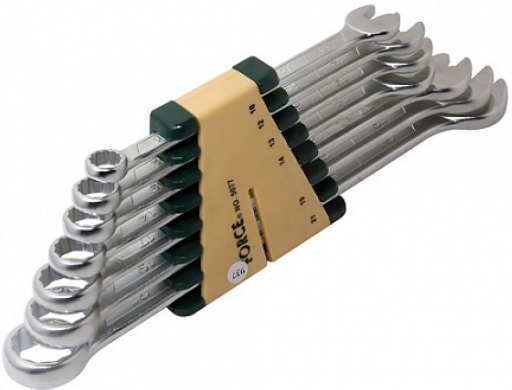Набор комбинированных ключей Force 5077, 10-21 мм, 7 предметов