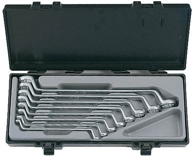 Набор накидных ключей Force 5081, 6-23 мм, 8 предметов