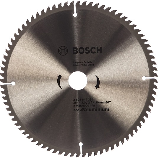 Пильный диск ECO AL Bosch 2608644394, 254x30 мм