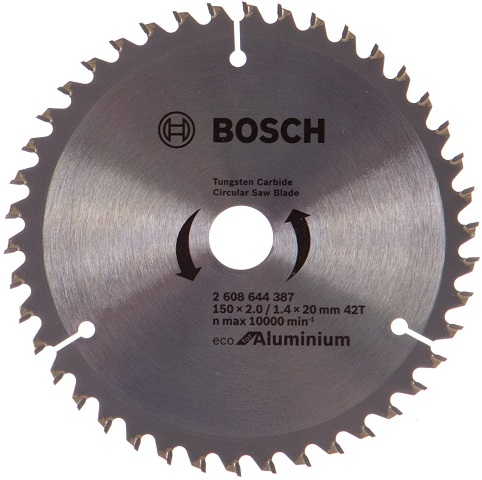 Пильный диск ECO AL Bosch 2608644387, 150x20 мм