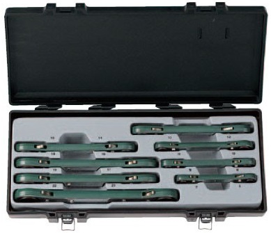Набор трещоточных ключей Force 50810, 6-22 мм, 8 предметов