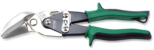 Ножницы по металлу изогнутые правые TOPTUL SBAD0224 (240 мм)