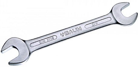 Ключ рожковый BAUM 102224, 22х24 мм
