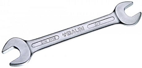 Ключ рожковый BAUM 102022, 20х22 мм