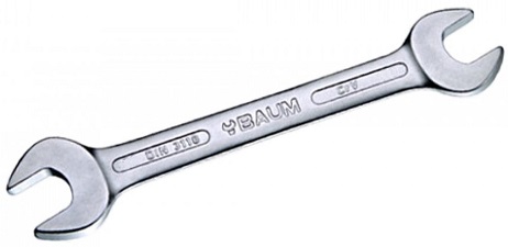 Ключ рожковый BAUM 101011, 10 х 11 мм